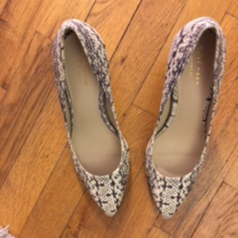 NWOT Cole Haan Juliana Snakeskin Print Pump